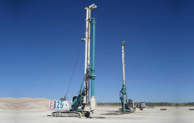 Acquired 2 Pilling Rig Machines, XCMG 180D and 1 Casagrande 180B and started taking up piling work contracts.